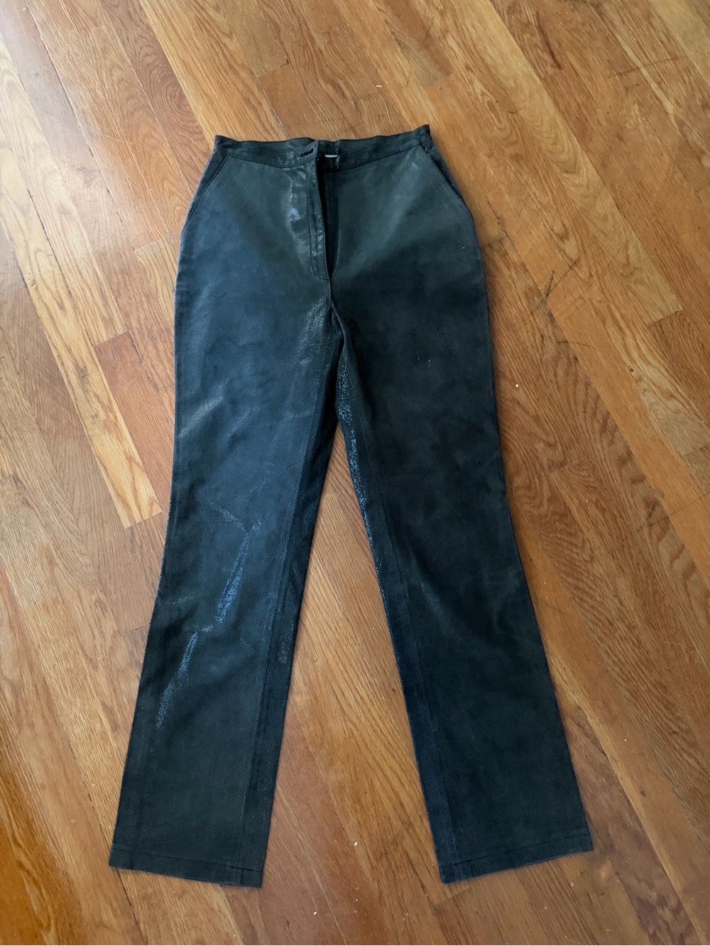 Women's Black Straight-Leg Pants